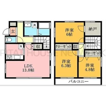  間取り図写真