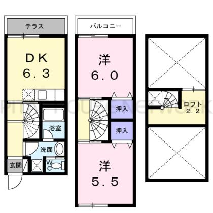  間取り図写真