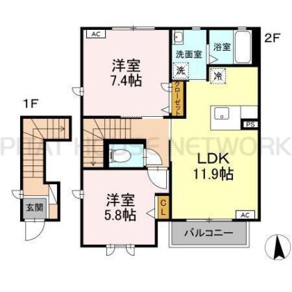  間取り図写真