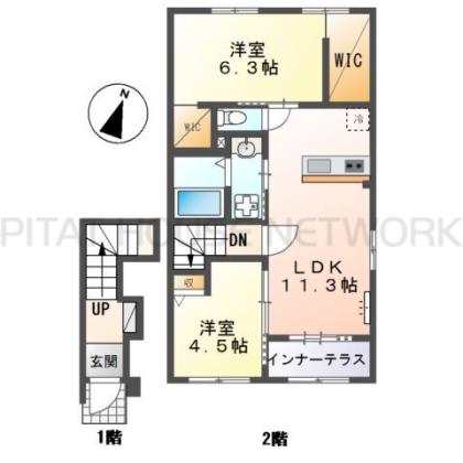  間取り図写真