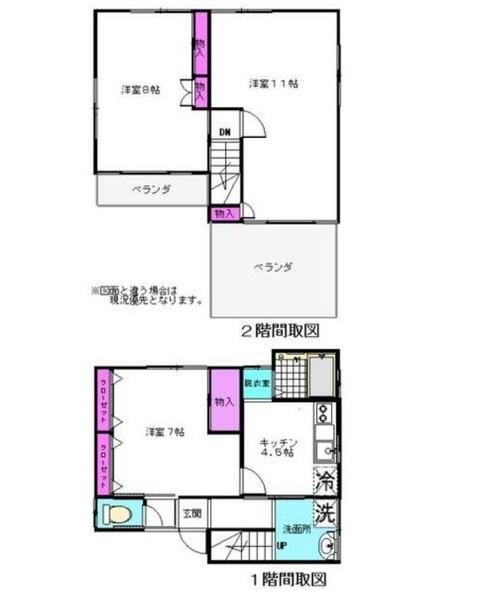  間取り図写真