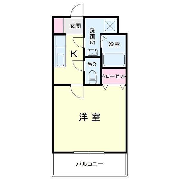 ビューロック（501） 間取り図画像