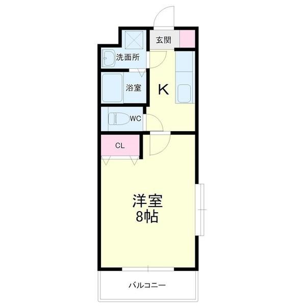 フリージア（106） 間取り図画像