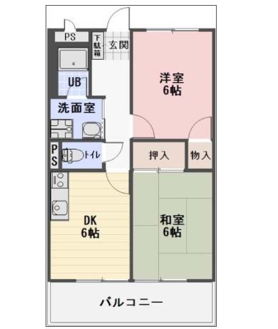 Surplus志太（201） 間取り図画像