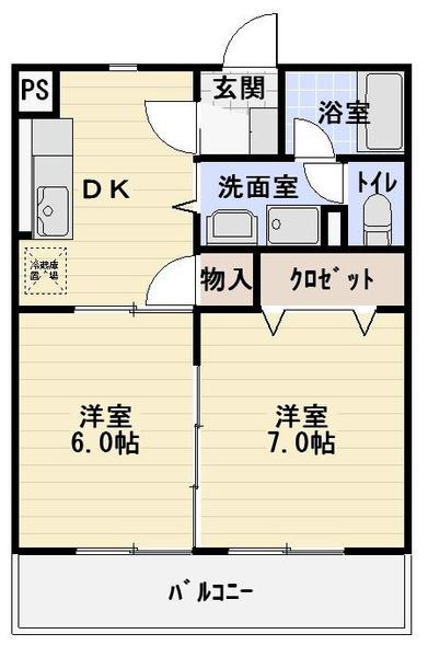 フォンテーヌS（205） 間取り図画像