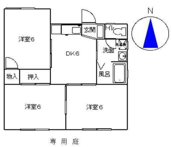GREEN　FARM（B101） 間取り図画像