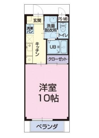 グリーン廣本（208） 間取り図画像