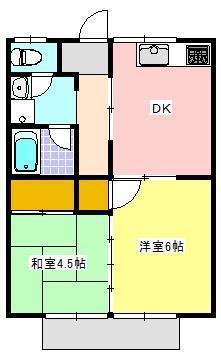 サンハイツ（202） 間取り図画像