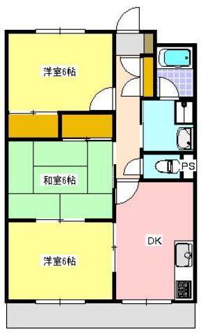 ウィステリア（305） 間取り図画像