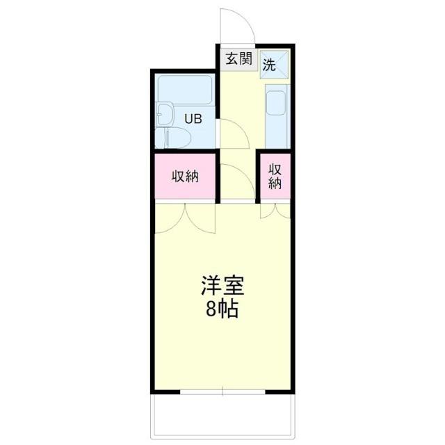 プレジール藤枝（402） 間取り図画像