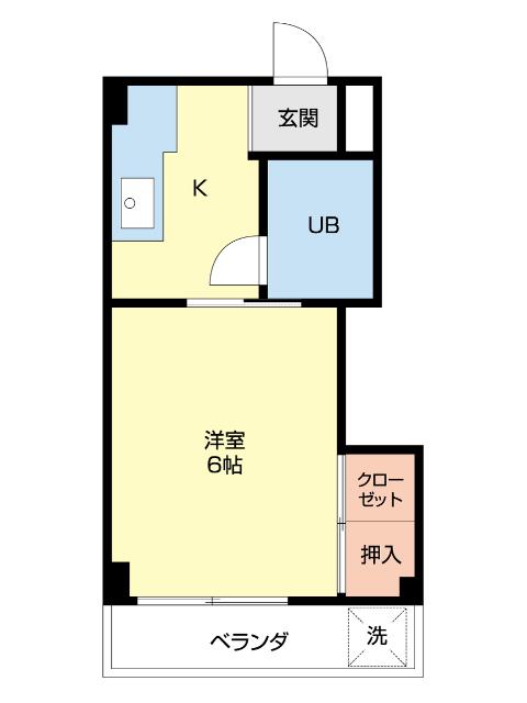 レジデンス富士見（305） 間取り図画像
