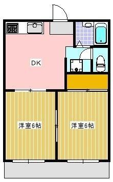 フォーブル大東（206） 間取り図画像