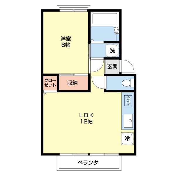 セジュール寿（202） 間取り図画像
