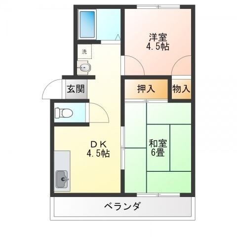 エステートピアひまわり３（2055） 間取り図画像