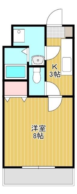 ビューロック（303） 間取り図画像
