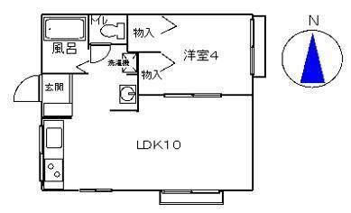  間取り図写真