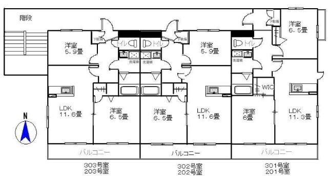  間取り図写真