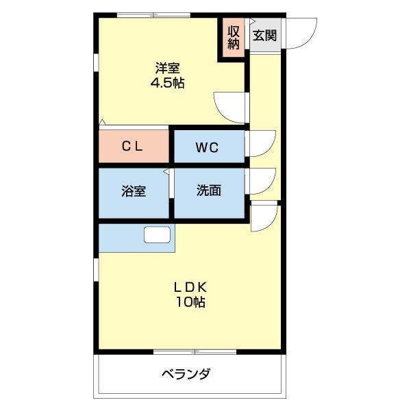 エンドルフィン（105） 間取り図画像