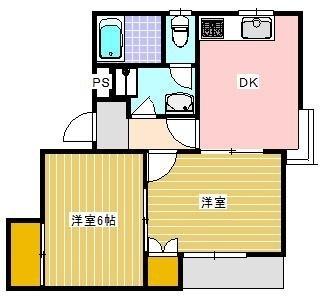 グリーンハイツ（102） 間取り図画像