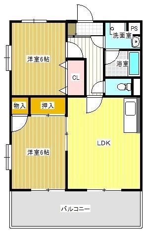 グランディール（103） 間取り図画像
