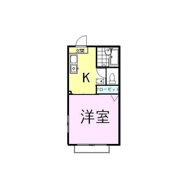 ヴィラ大洲（102） 間取り図画像