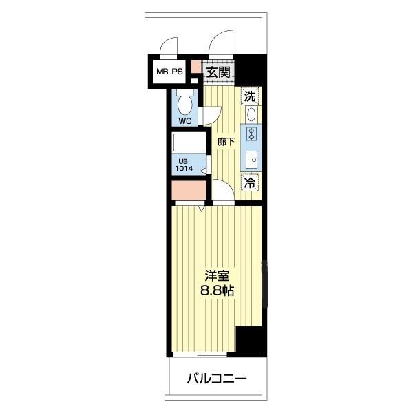 ベナレス藤枝（303） 間取り図画像
