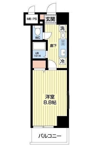 ベナレス藤枝（206） 間取り図画像