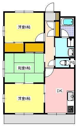 ウィステリア（101） 間取り図画像