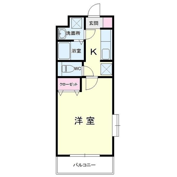 エステアロージョ（301） 間取り図画像