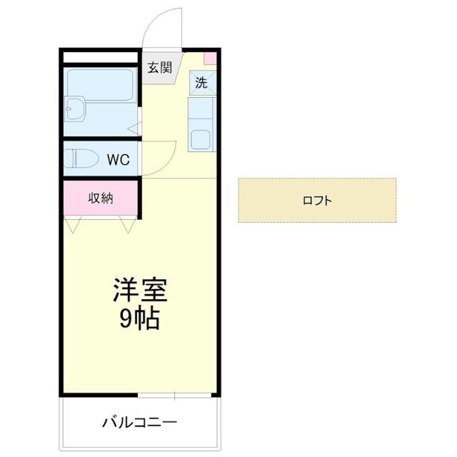 シトラスコート（104） 間取り図画像