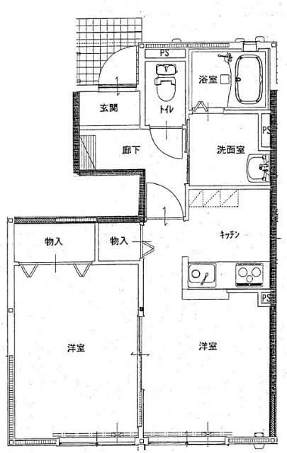  間取り図写真