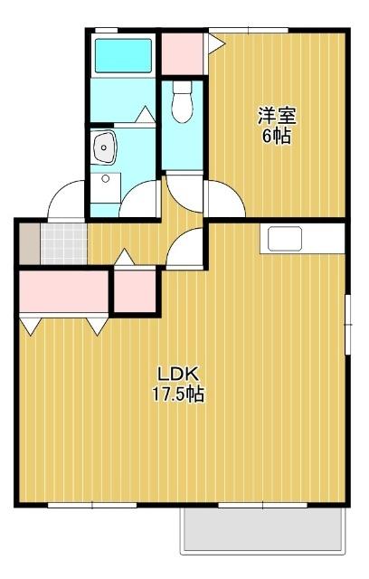 ヴィーブルA（101） 間取り図画像