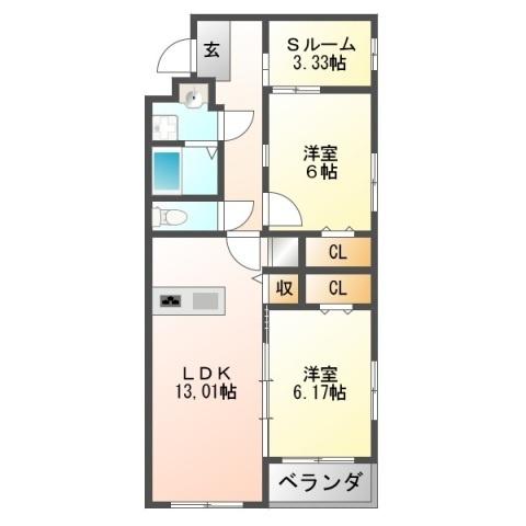ＩＢＢ８（301） 間取り図画像