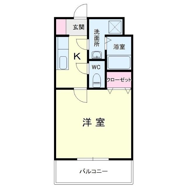 ビューロック（302） 間取り図画像