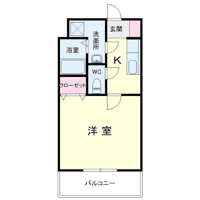 ビューロック（503） 間取り図画像
