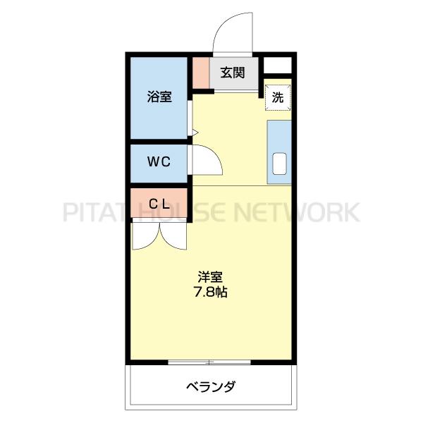 1Fはベランダ無