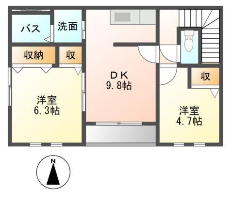 アレクシード 間取り図画像