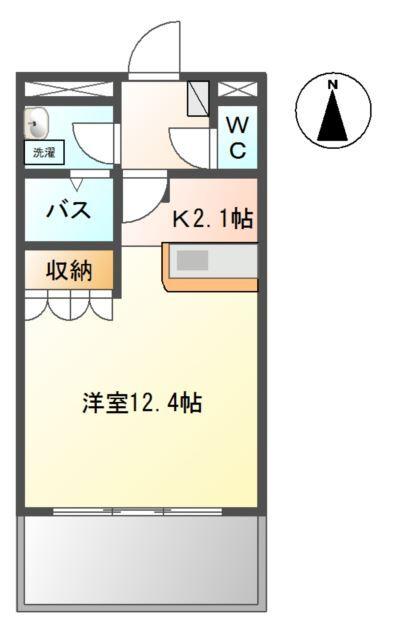 メゾンディール 間取り図画像