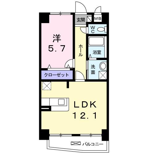 アルカンシエル（403） 間取り図画像