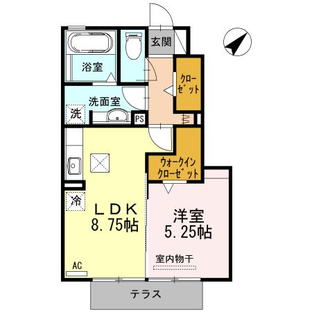 ARC　VILLA（103） 間取り図画像