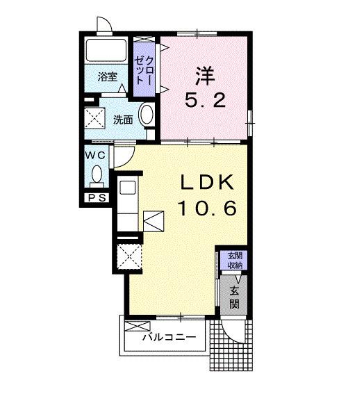 シティーロードタカヤナギ（103） 間取り図画像