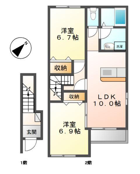  間取り図写真