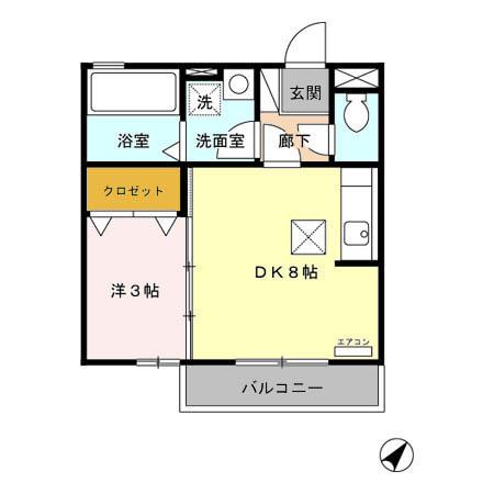 モナリエ小石川（103） 間取り図画像