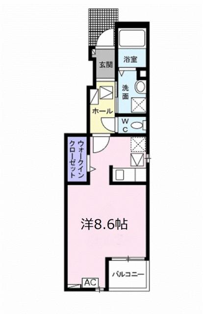 イリゼⅡ（101） 間取り図画像