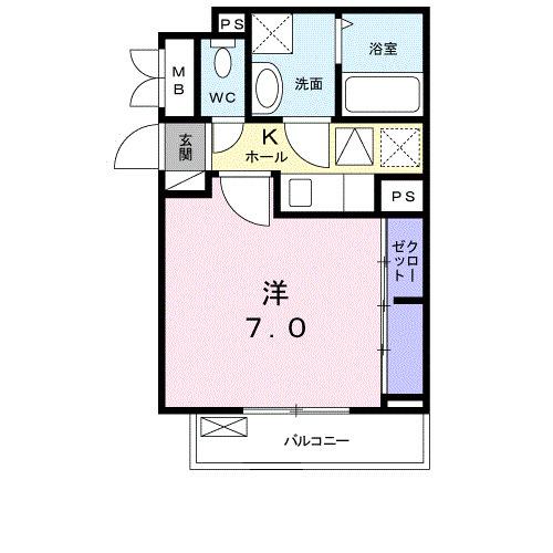 カーサ　ウィステリア（103） 間取り図画像