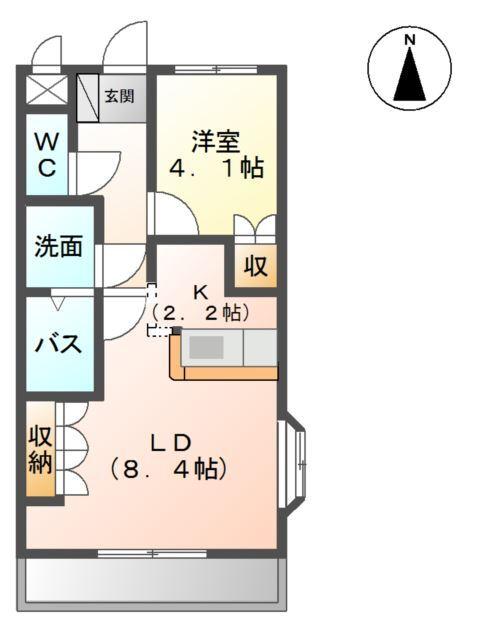 アレグリア 間取り図画像