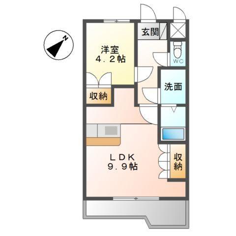 コンフォール 間取り図画像