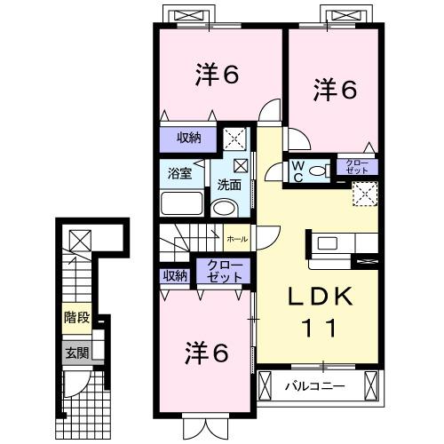 ドリームⅡ（203） 間取り図画像