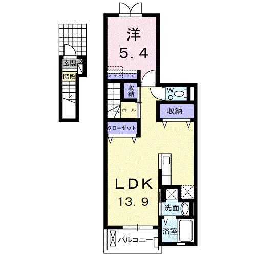 シンフォニアⅠ（202） 間取り図画像