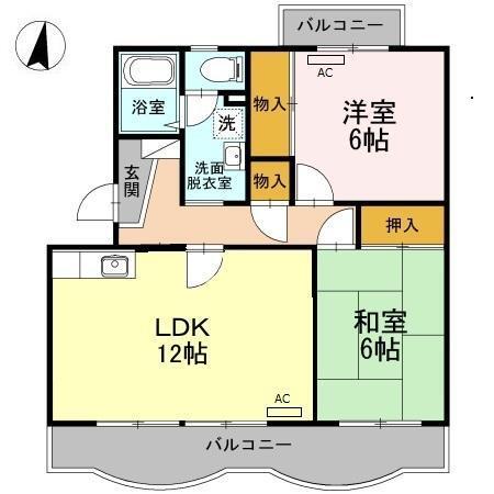 メゾンラフィネ（101） 間取り図画像
